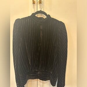 Velvet Frame Denim top